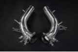 Paire de silencieux non silencieux avec valves Capristo 02FE13803012 pour Ferrari 296 GTB et GTS
