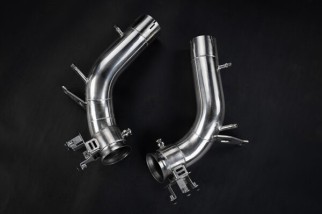 Paire de silencieux non silencieux avec valves Capristo 02FE13803012 pour Ferrari 296 GTB et GTS