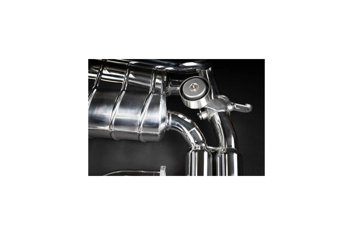 Capristo Ferrari 328 GTB/S CES3 Valved Exhaust with Catalytic Converter Eliminator (CES3) 02FE05803007