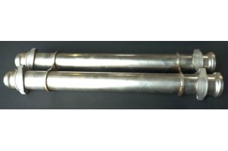 Capristo 02FE06103002 Stainless Steel Pre-Muffler Replacement Pipes for Ferrari 456GT