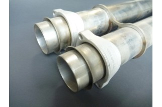 Tuyaux de remplacement de pré-silencieux en acier inoxydable Capristo 02FE06103002 pour Ferrari 456GT