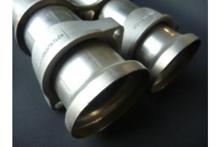 Tuyaux de remplacement de pré-silencieux en acier inoxydable Capristo 02FE06103002 pour Ferrari 456GT
