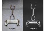 Jaguar F-Type R V8 250cc Capristo Sport Exhaust System with Valves and Catalytic Converter 02JA02803027