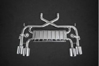Jaguar F-Type V8s 100 cell Capristo Sport Exhaust System with Valves and Catalytic Converter 02JA02803024