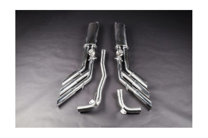 Jeep Wrangler 4xe 250Cell Triple Tip Sport Downpipe Exhaust System 02JE12003002
