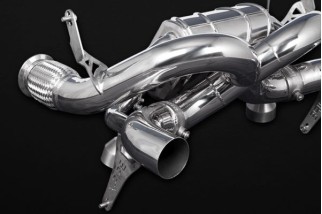 Scarico terminale con valvola OEM e coperta termica Capristo Lamborghini Huracan evo/sto/tecnica 02LA08203030
