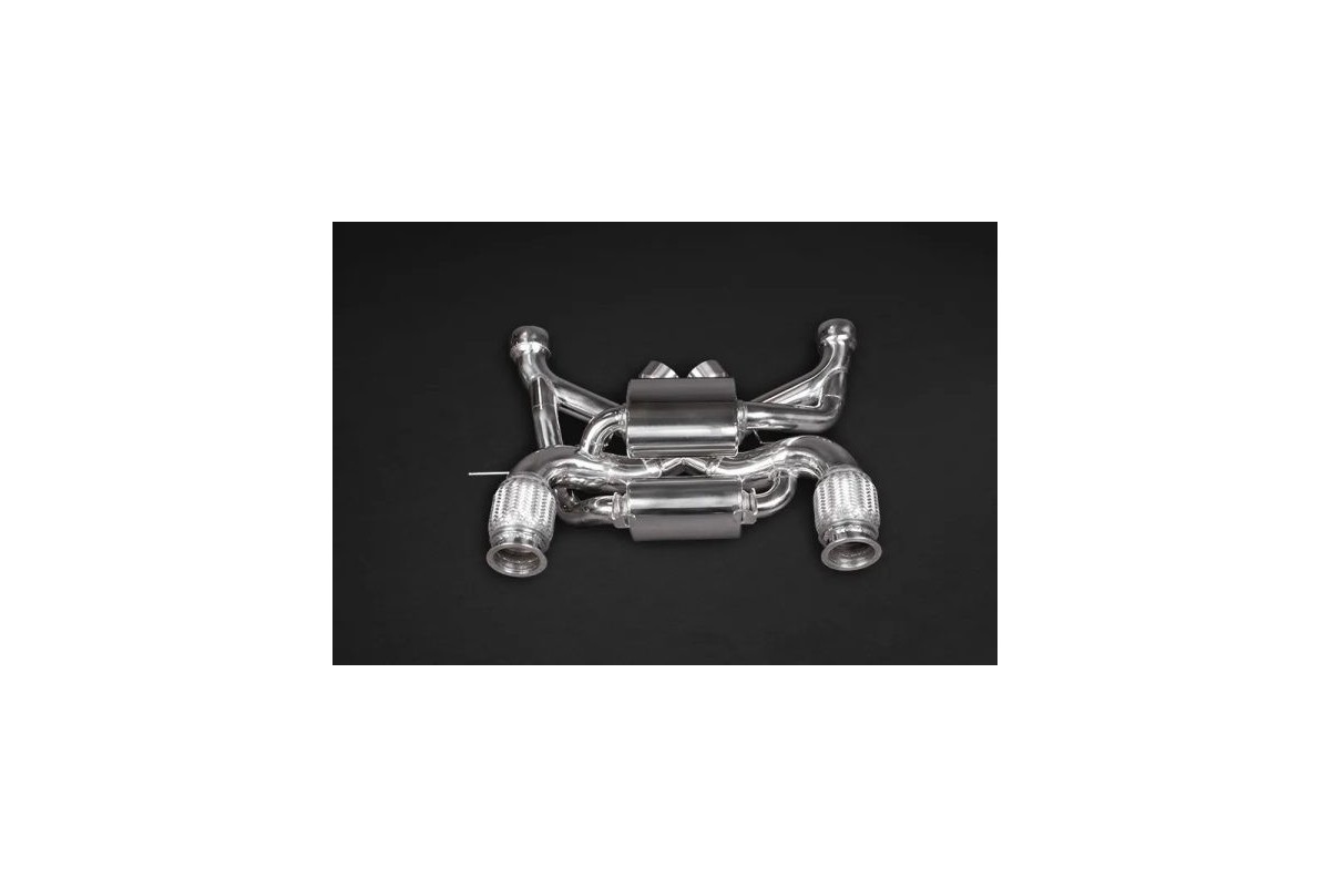 Sistema di scarico con valvole e elimina catalizzatore capristo mclaren 720s dal 2017 02ML11003013