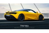 Sistema di scarico con valvole e elimina catalizzatore capristo mclaren 720s dal 2017 02ML11003013