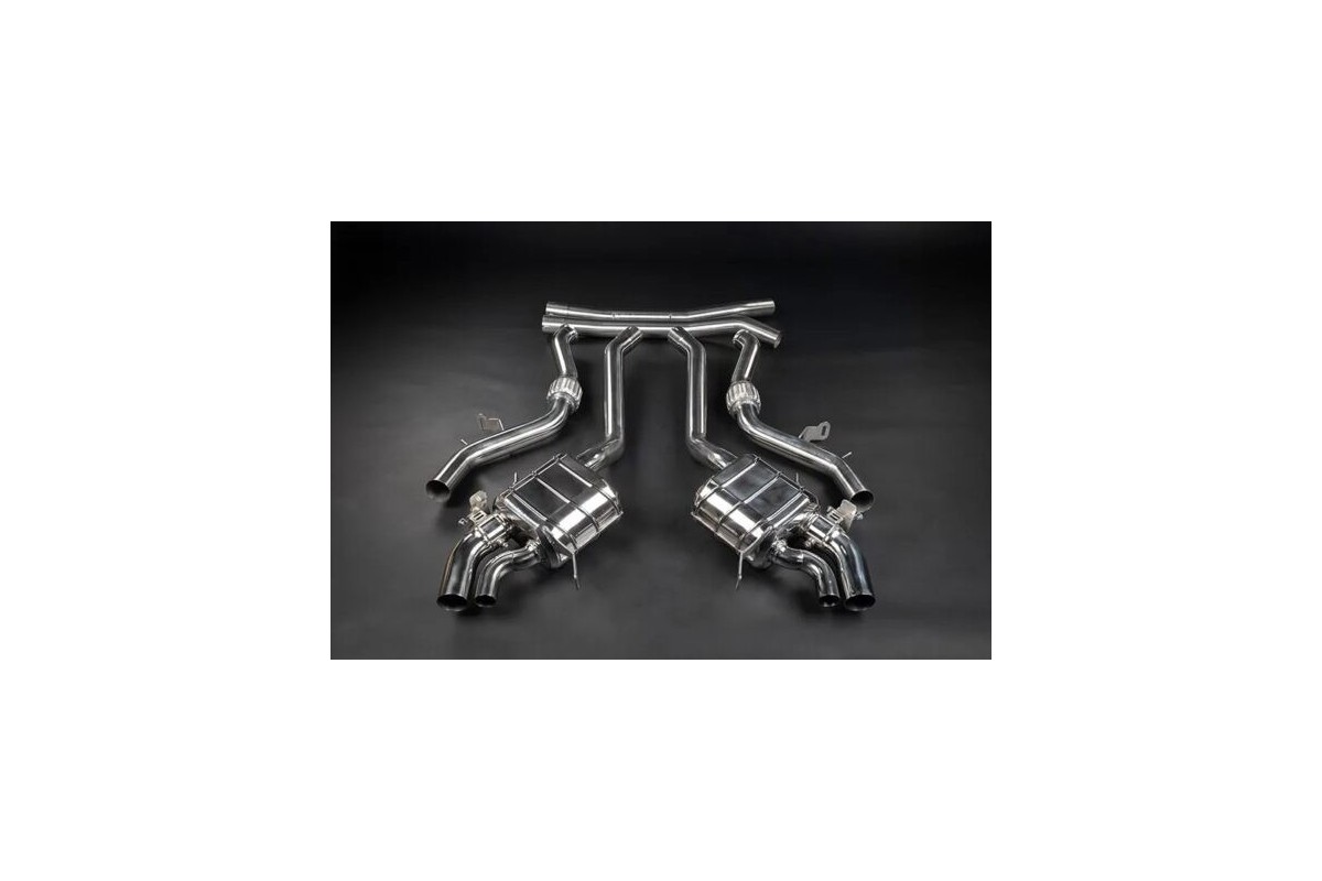 Exhaust system with valves and intermediate pipes capristo mercedes AMG SL63 (R232) from 2022 02MB03603012