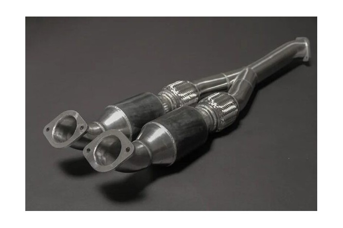Capristo 250 cell secondary catalytic converter center silencer for Nissan GTR MK3/4/Nismo 02NI09503017