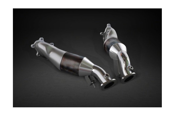 Stainless steel 250 cell sport catalyst downpipe capristo nissan gtr mk3/5/nismo 02NI09503019