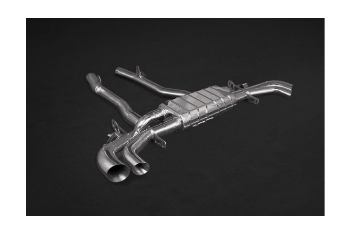 Exhaust with central silencer delete and capristo central pipes Rolls royce cullinan from 2018 02RR12903006X