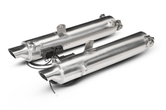 Sportliches Schaltsystem aus schwarzem Edelstahl Remus Honda GL1800 Gold Wing / Gold Wing DTC 2019 007502 302519LR