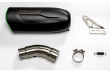 Sistema di scarico terminale sportivo in acciaio inox nero/verde Remus NXT KAWASAKI Ninja ZX-4R/RR ZX400P 2024 94782 362024