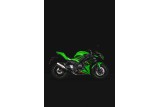 Sistema di scarico terminale Sportivo in acciaio inox nero Remus NXT KAWASAKI Z650 / Ninja 650 2023 94782 364523