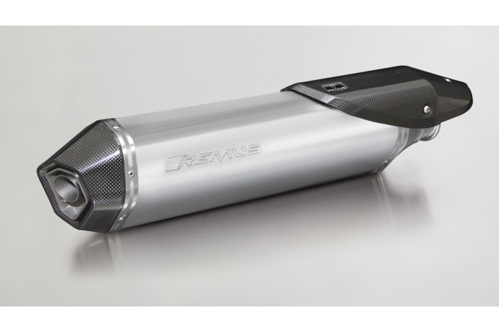 Sistema di scarico terminale in acciaio inox Remus Hexacone KTM 1190 Adventure/R 2013 094682 658013