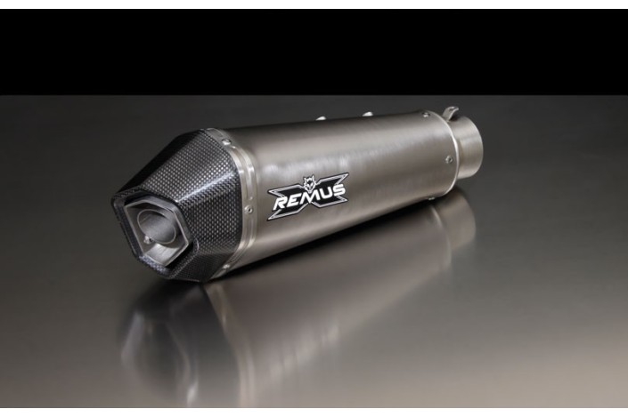 Ligne d'échappement complète Racing en titane Remus Hypercone YAMAHA MT-09 Sport Tracker 2014 036882 995515