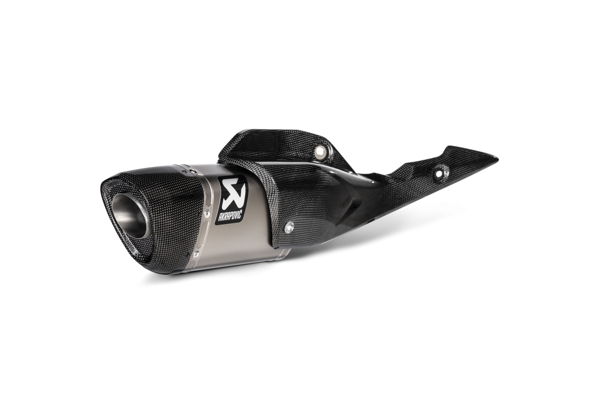 Akrapovic S-S10SO19-HAPT Titanium End Exhaust System Suzuki Katana 2021-2024