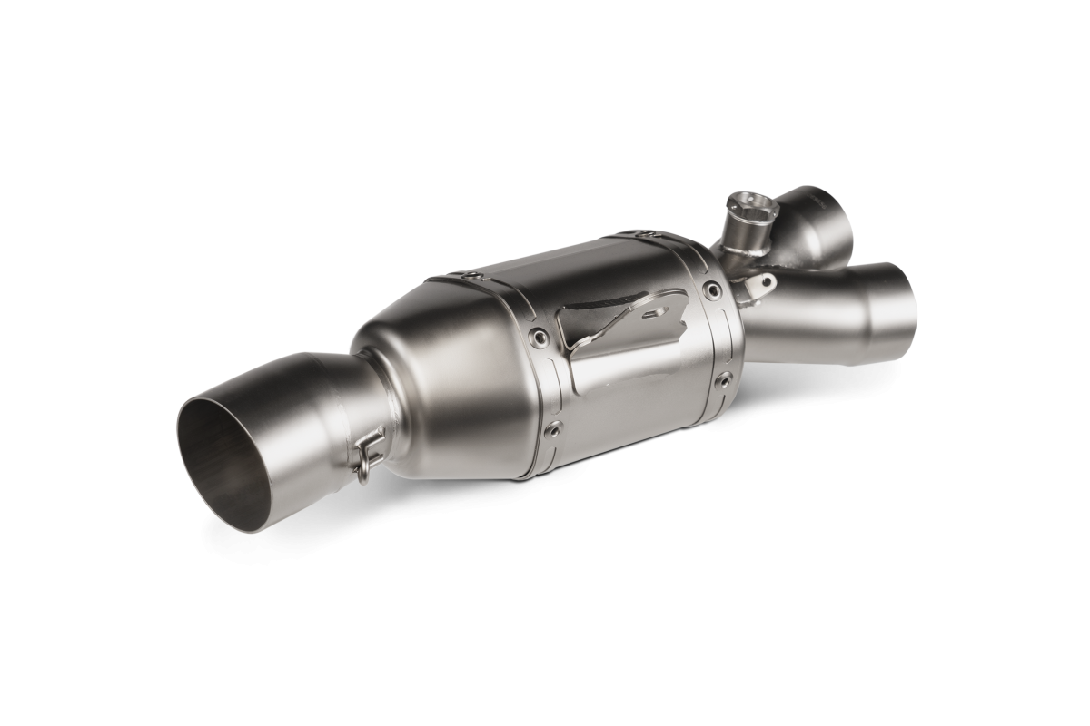 Tubo di collegamento opzionale in acciaio inox L-Y6SO4/TD/1 Akrapovic Yamaha R6 2008 - 2025