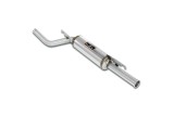 Sistema di scarico posteriore uscita centrale Ø54 in acciaio inox 040404 SuperSprint BMW 1502 1.6 1975 - 1977