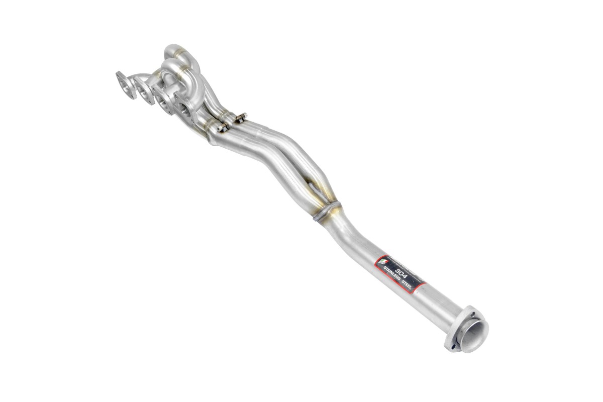 Collecteur (conduite à gauche) Orifices d'échappement ovales en acier inoxydable 040405 SuperSprint BMW 1602 (Berline - Cabrio) 