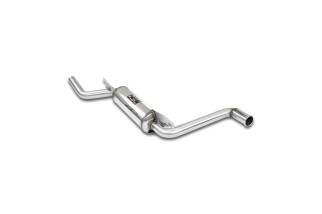 Sistema di scarico posteriore inox "S-Bend" uscita destra Ø54 040402 SuperSprint BMW 2002 ti / 2002 tii (Berlina - Cabrio) 68-77
