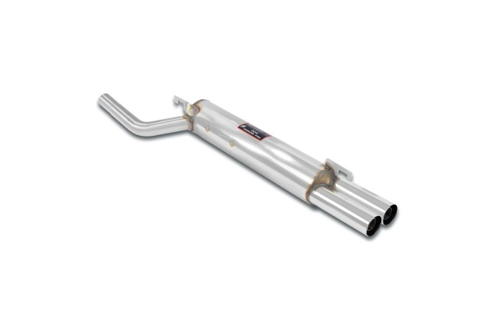 0060 Stainless Steel Rear Exhaust System 780102 Supersprint BMW 2002 ti / 2002 tii (Sedan - Cabrio) 1968-77