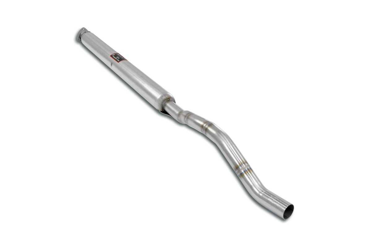 Silencieux central d'échappement en acier inoxydable 780201 Supersprint BMW 1802 (Touring) 1971 - 1974