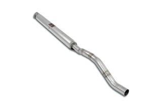 Silencieux central d'échappement en acier inoxydable 780201 Supersprint BMW 1802 (Touring) 1971 - 1974