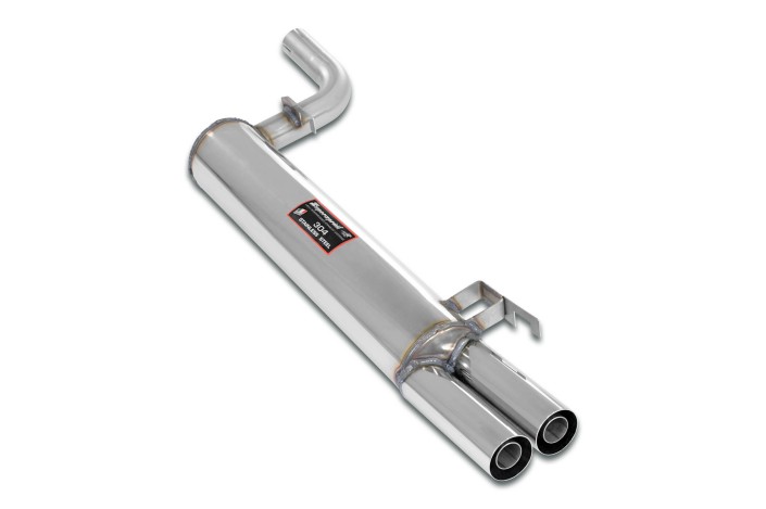 0060 Système d'échappement arrière en acier inoxydable 780202 SuperSprint BMW 2000 tii (Touring) 1971 - 1973