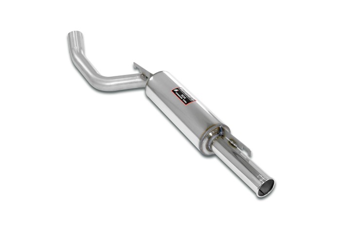 Sistema di scarico Posteriore uscita centrale Ø70 inox 040334 SuperSprint BMW 2002 - Conversione motore M20 - 6 cil.