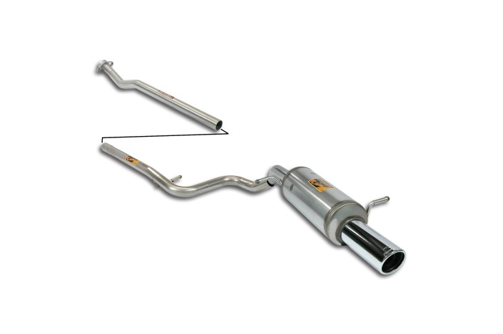 ÉCHAPPEMENT COMPLET SUPERSPRINT CITROËN C2 VTS 1.6i 16v 125CV DE '05 À '09