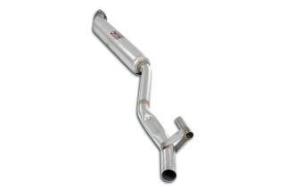 Système d'échappement central en acier inoxydable 780902 SuperSprint BMW E30 316 / 316i / 318i (moteur M10 - 4 cyl.) 1983-1988