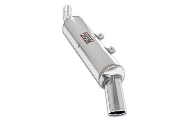 780905 SuperSprint 90x70 Stainless Steel Rear Exhaust System BMW E30 316 / 316i / 318i (M10 Engine - 4 cyl.) 1983-88