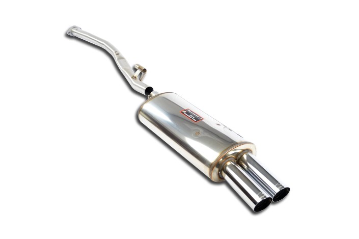 Center Pipe + Rear OO76 Stainless Steel 783106 SuperSpint BMW E30 318is (M42 Engine) 1989 - 1991
