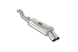 0076 Stainless Steel Rear Exhaust System 782406 SuperSprint BMW E30 320i (Sedan - Coupe - Touring - Cabrio) 1988-91