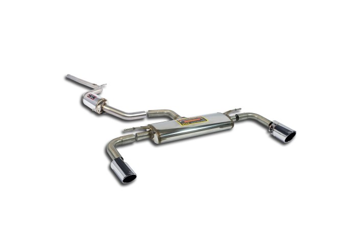 FULL EXHAUST SUPERSPRINT VOLKSWAGEN GOLF VII GTI 2.0 TSI - 245 Hp - FROM 2019 TO 2020