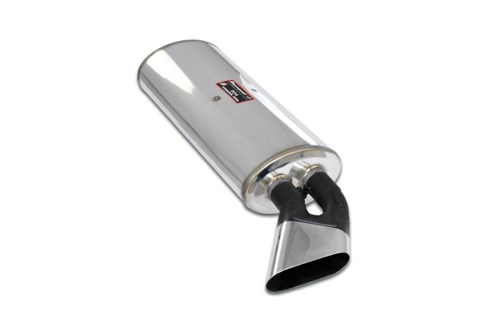 Rear exhaust 140x60 (angled exit) 782029 SuperSprint BMW E30 320i Kat (Sedan - Coupè -Touring - Cabrio) 1983-87