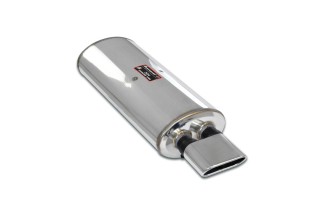 Sistema discarico Posteriore 140x60 (uscita diritta) in inox 782039 SuperSprint BMW E30 323i (Berlina - Coupè) 1982 - 1987