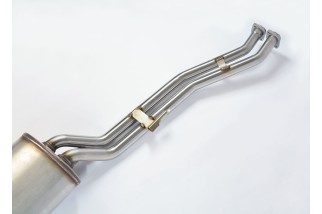 Sistema di scarico posteriore 0076 in acciaio inox 782426 SuperSprint BMW E30 325i (Berlina - Coupè -Touring - Cabrio) 1988-91