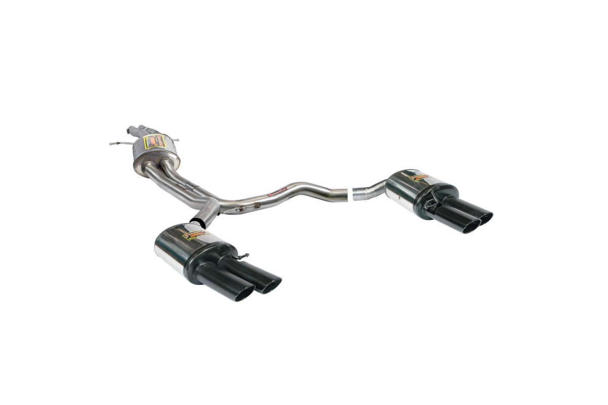 KOMPLETTE AUSPUFFANLAGE SUPERSPRINT AUDI A7 S7 QUATTRO 4.0T V8 420 PS AB 2012