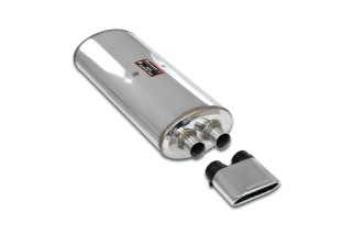 Scarico posteriore 140x60 per uscita diritta 782039 SuperSprint BMW E30 325i Kat (Berlina - Coupè -Touring - Cabrio) 1985-1987