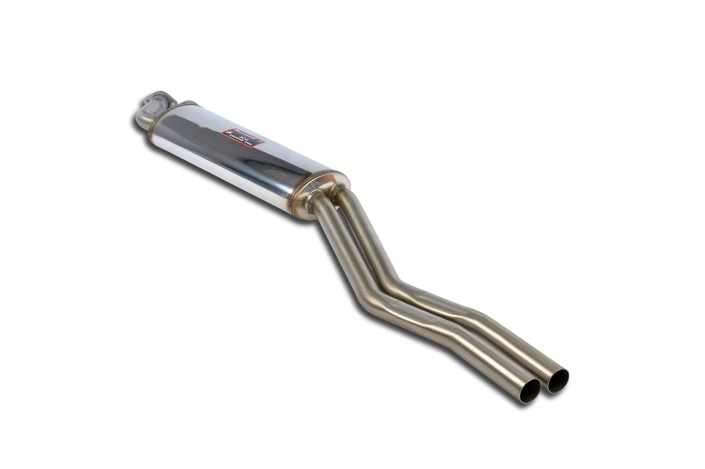 781902 Système d'échappement avant SuperSprint en acier inoxydable pour BMW E30 325e (Berline - Coupé - Euro 2,7 L Mod.) 1982-87