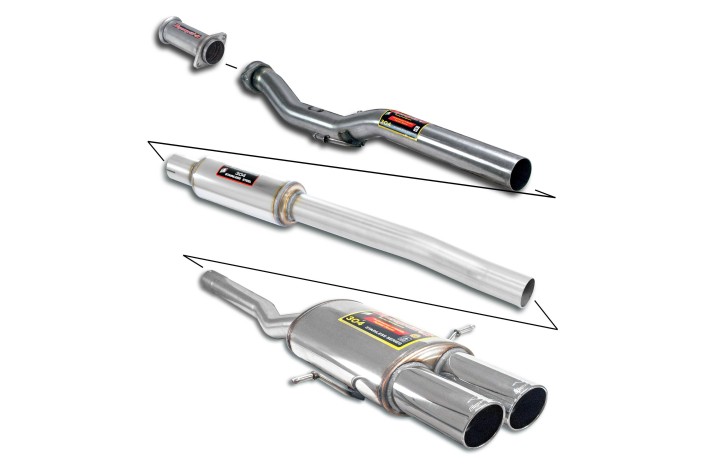 SCARICO COMPLETO SUPERSPRINT MINI COOPER S 1.6i TURBO - 175 Hp / 184 Hp DAL 2007 AL 2013