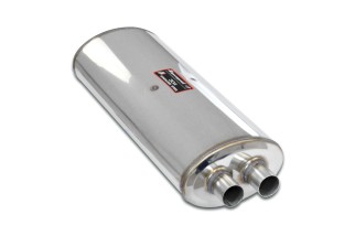 Échappement arrière 140x60 (sortie coudée) 782029 SuperSprint BMW E30 325e (Berline - Coupé - USA Mod.) 1983 - 1988