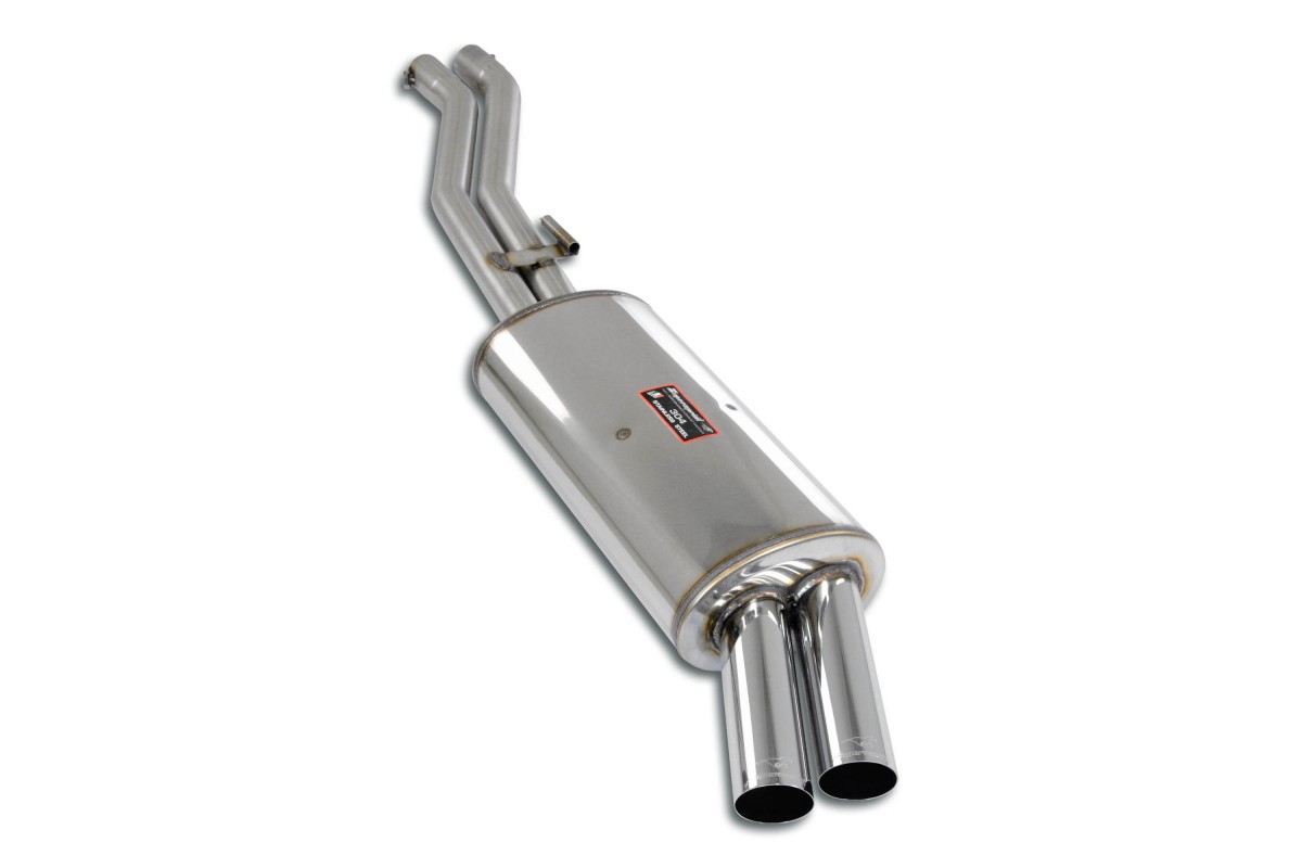 0076 Stainless Steel Rear Exhaust 043726 SuperSprint BMW E30 - M50 / M52 / M54 Engine Conversion - 24v Supercharged
