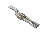 Front exhaust "X-Pipe" with right + left catalytic converter 043732 SuperSprint BMW E30 - S50 / S52 engine conversion