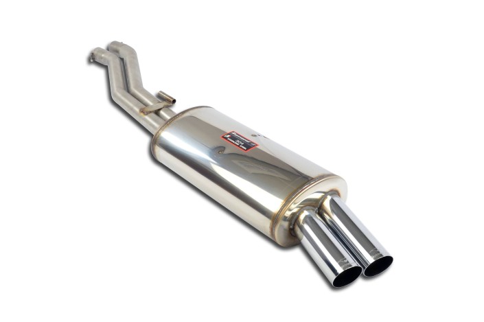 Sistema di Scarico posteriore 0076 in acciaio inox 043706 SuperSprint BMW E30 - Conversione motore S54