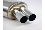 Sistema di Scarico posteriore 0076 in acciaio inox 043706 SuperSprint BMW E30 - Conversione motore V8 BMW S62 / M62 / M60