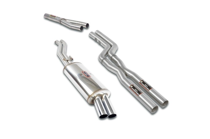 M-Technik 2 package stainless steel exhaust system 043720 SuperSprint BMW E30 - Turbo engine conversion